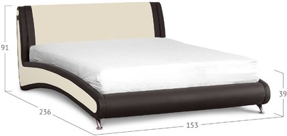 Кровать двуспальная Помпиду Модель 394