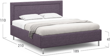 Кровать двуспальная MOON FAMILY 1228 180х200